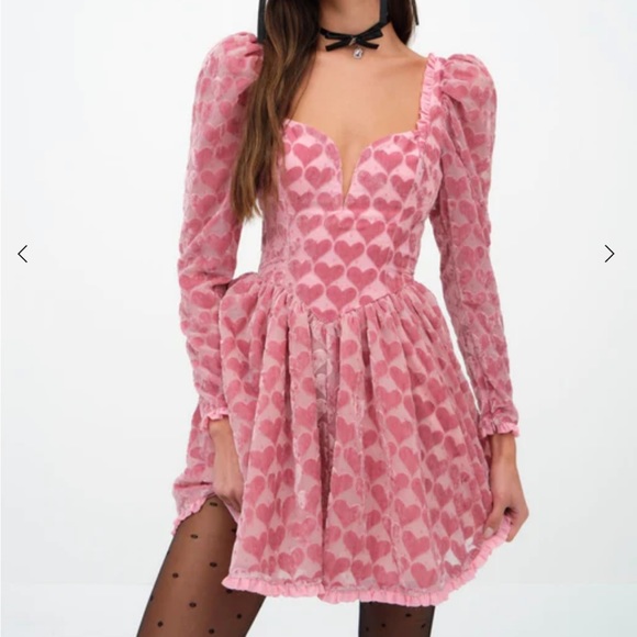 For Love and Lemons Theresa Mini Dress - Picture 1 of 4